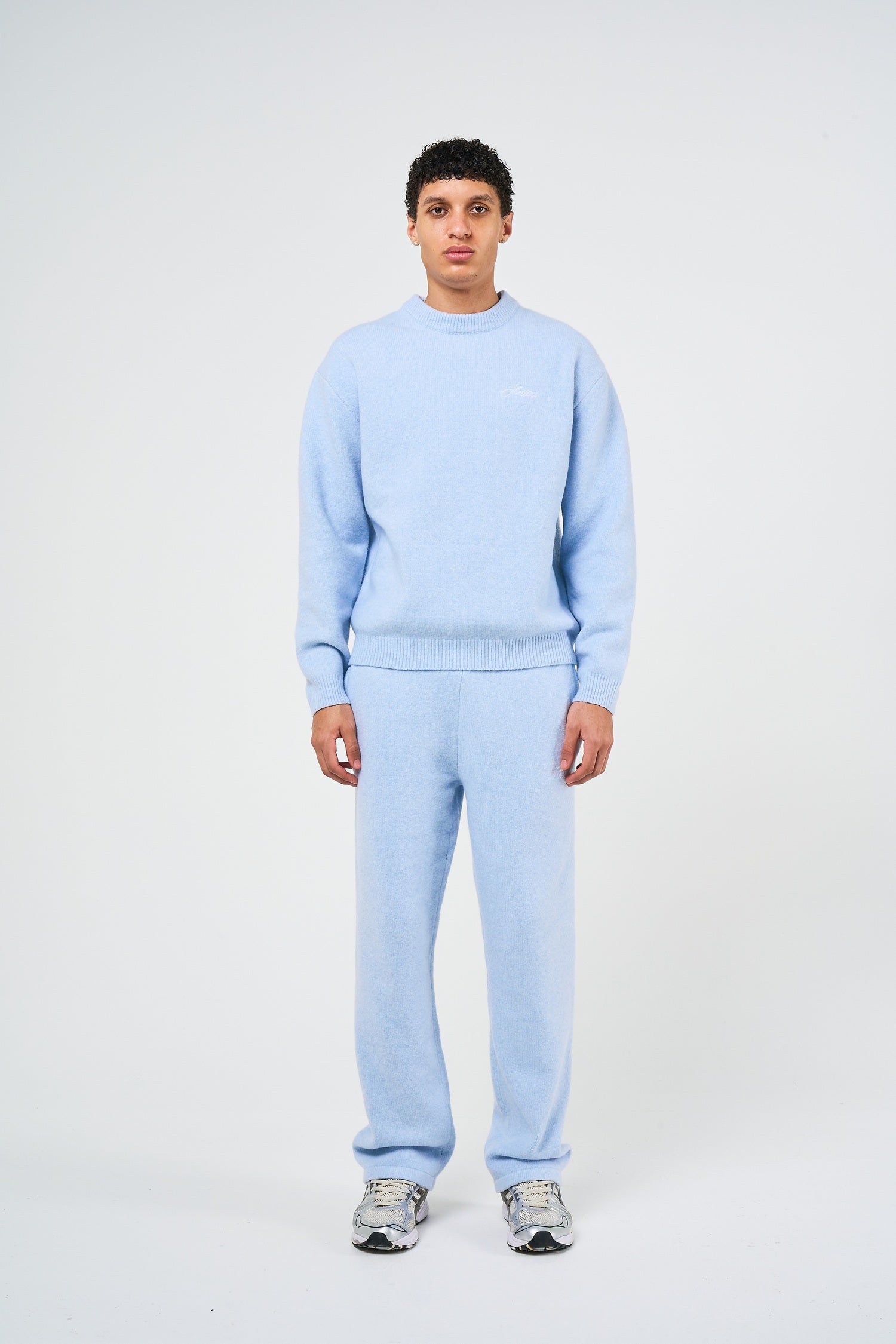 Dexter Blue Knitted Sweatshirt