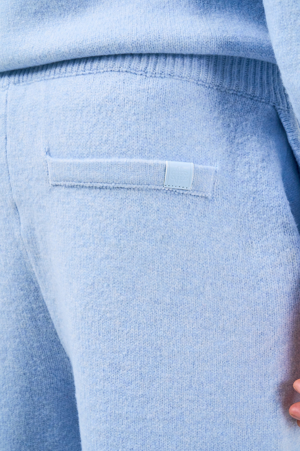 Dexter Blue Knitted Joggers