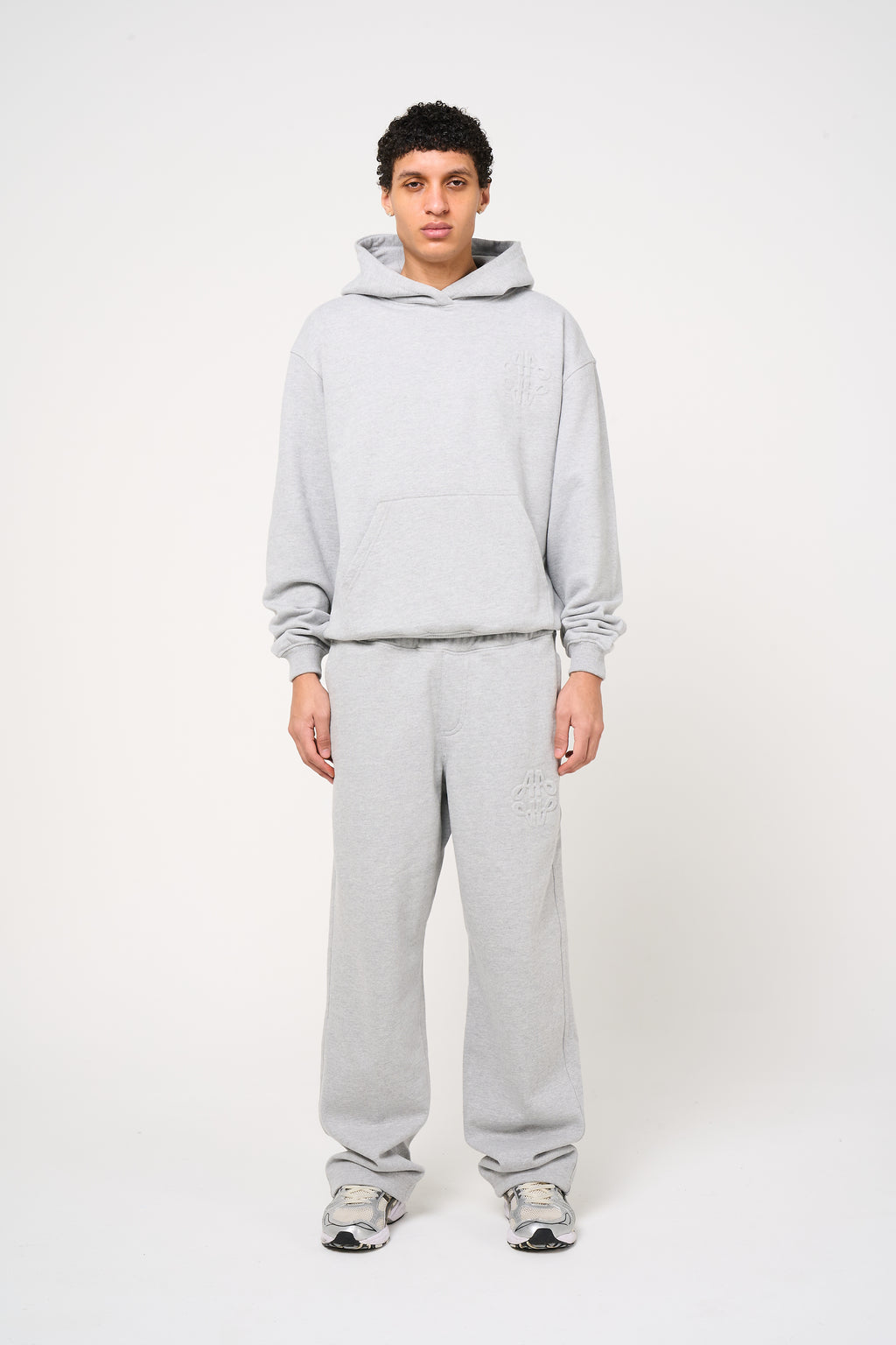 Reyes Emblem Logo Jogger Grey