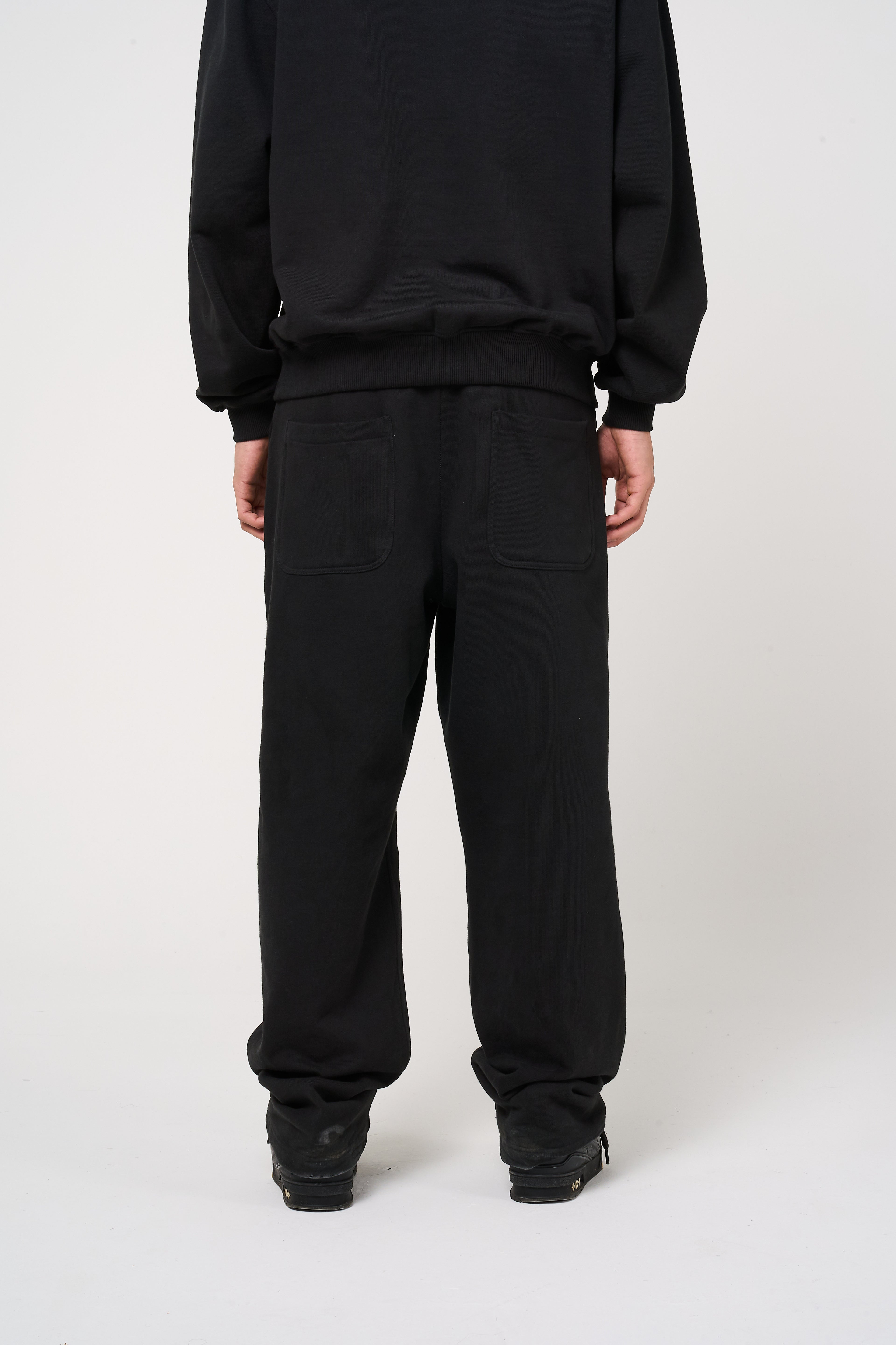 Reyes Emblem Logo Jogger Black