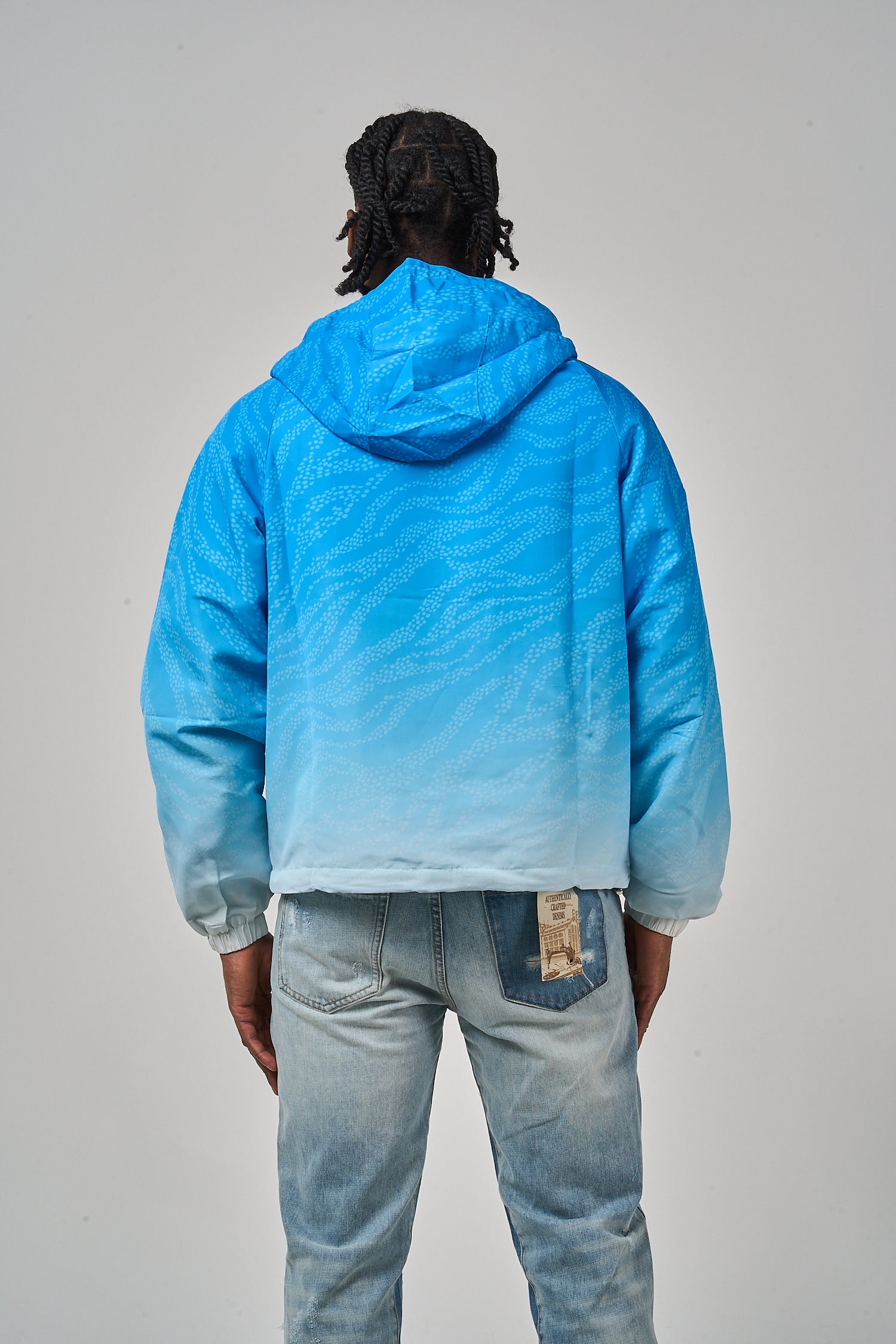 Luciano Windbreaker Blue