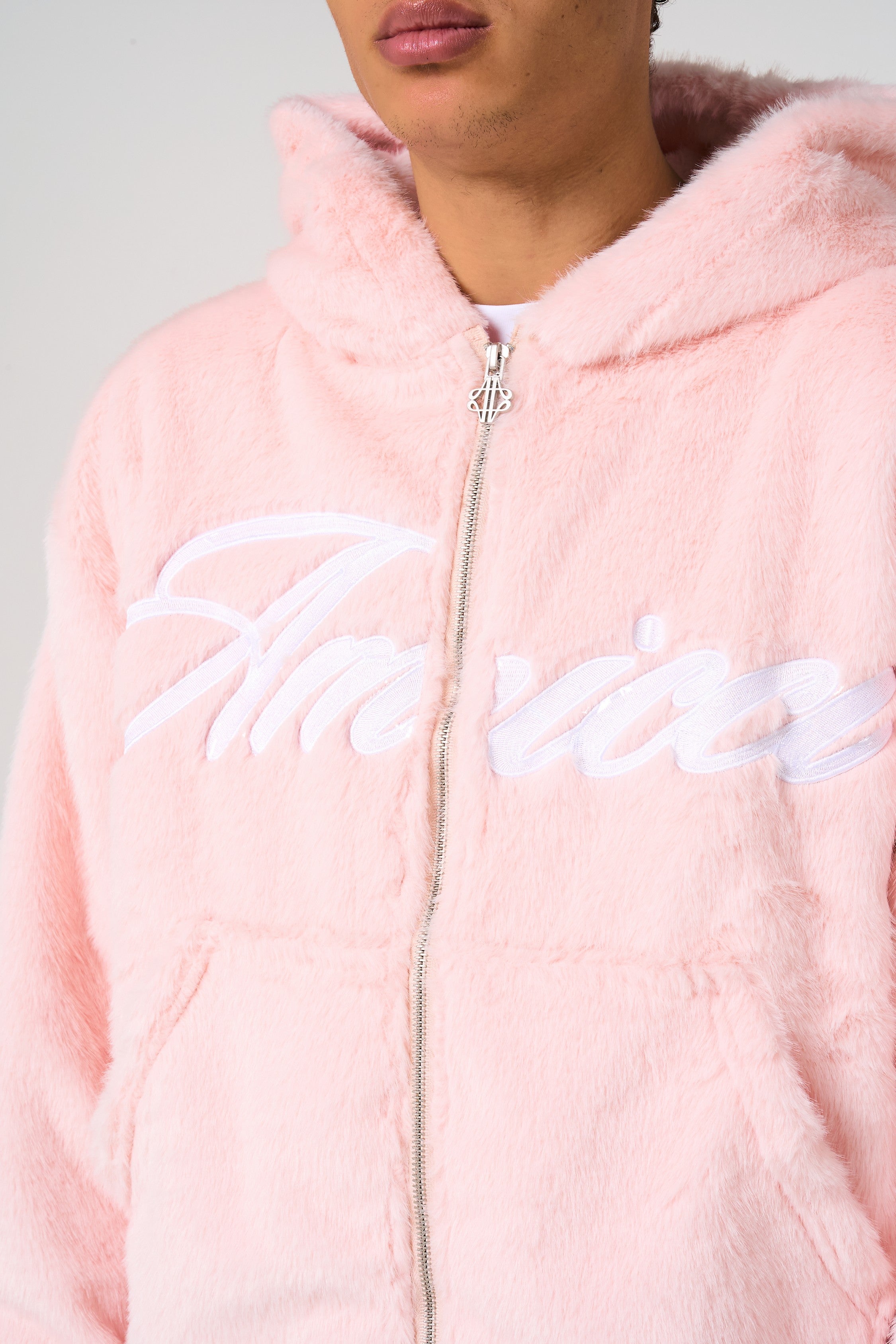 Oakley Pink Fur Hoodie