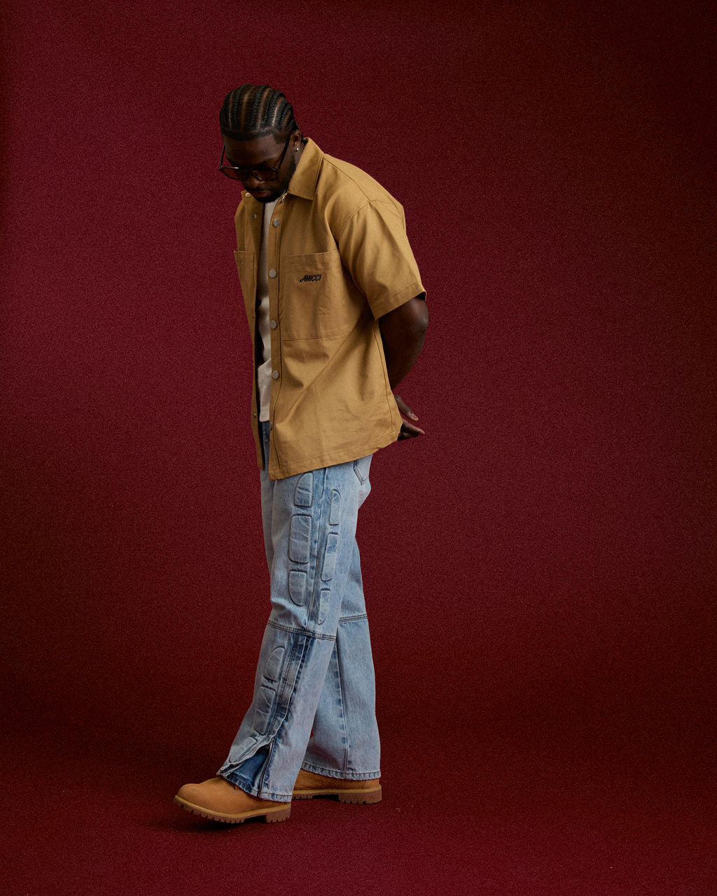Genereer Blauwe Baggy Jeans