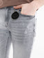 Alonzo Grey Skinny Jeans