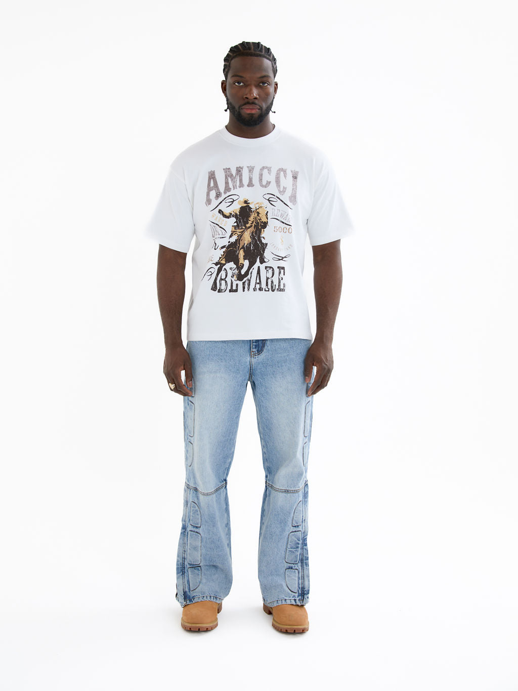 Genereer Blauwe Baggy Jeans