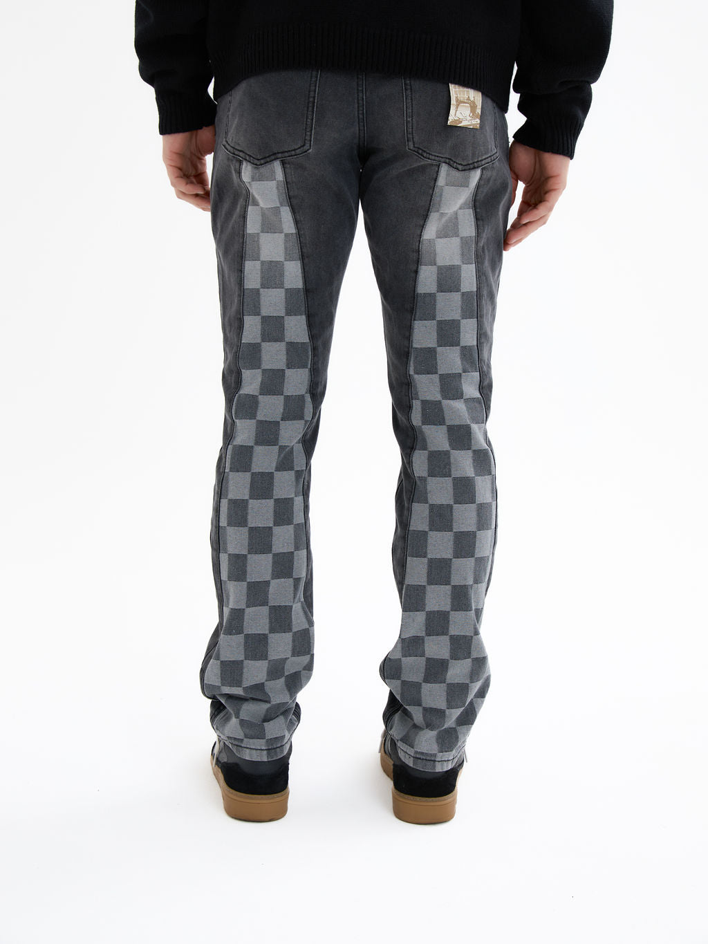 Givona Gewassen Zwarte Flare Jeans