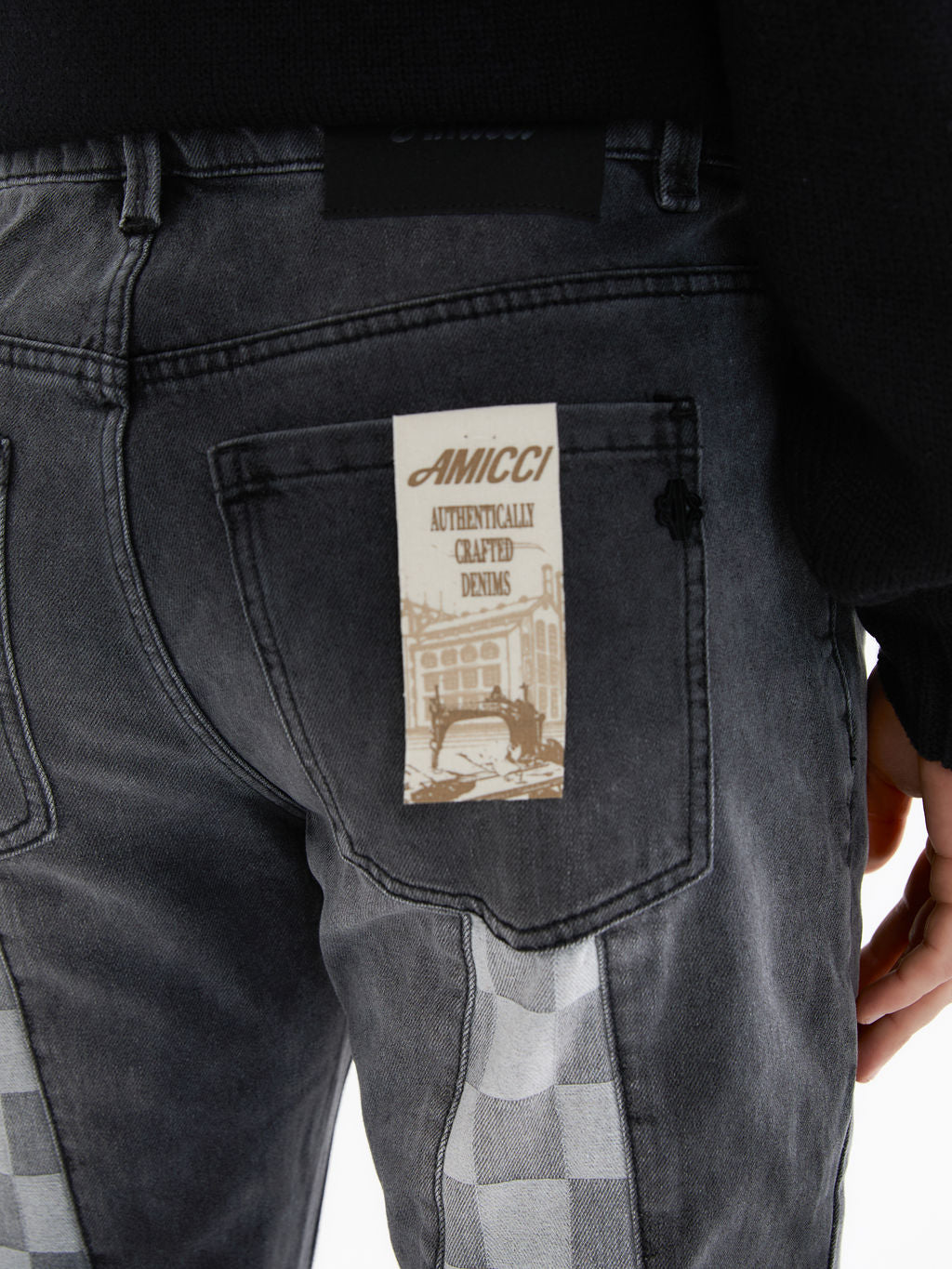 Givona Gewassen Zwarte Flare Jeans