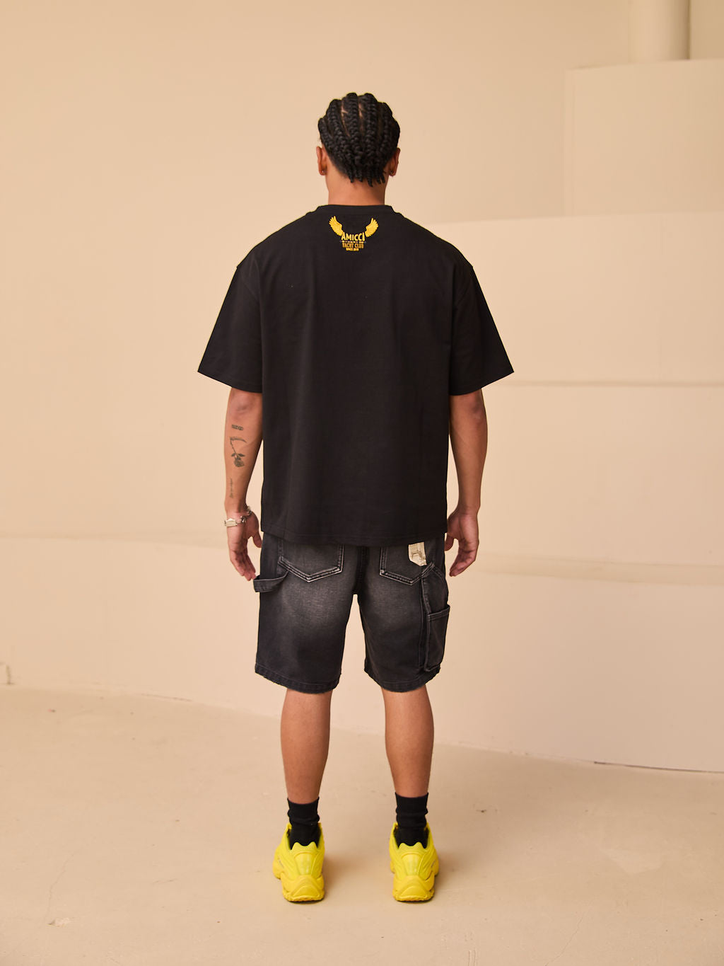 Camiseta Oversize Bayle Negra
