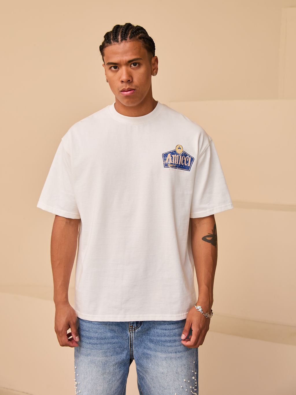 Camiseta Oversize Bulnes Blanca