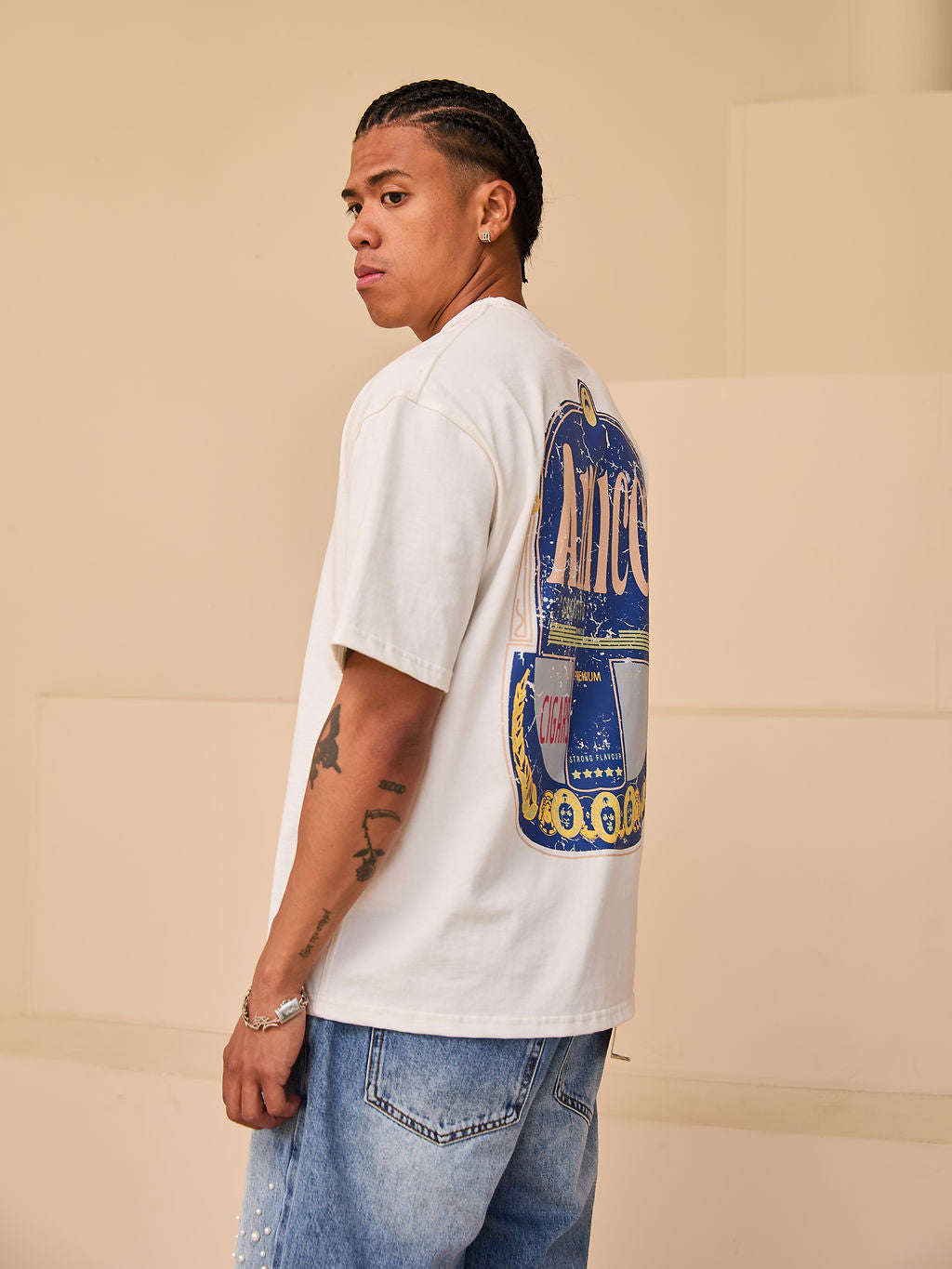 Camiseta Oversize Bulnes Blanca