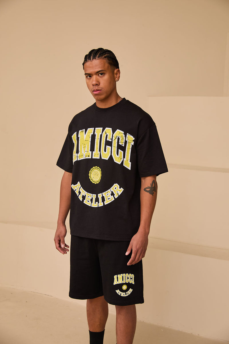 Pantalones cortos del Instituto negros