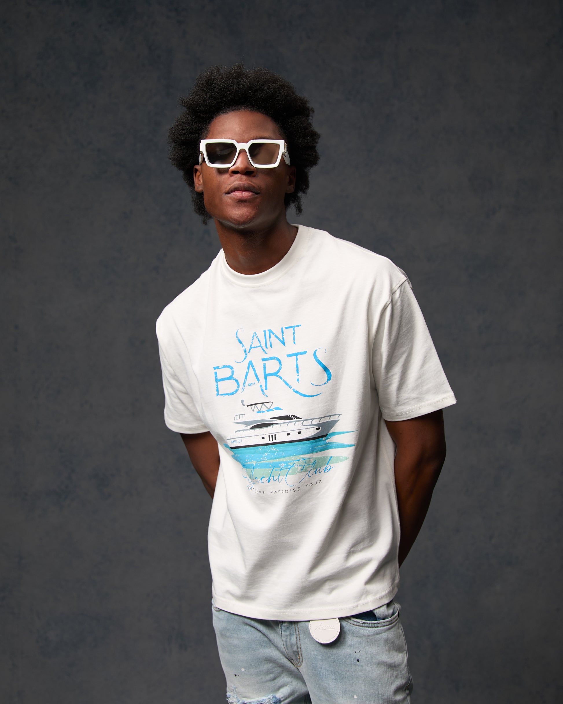 Camiseta Blanca Oceano