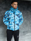 Donte Blue Camo Puffer Jacket