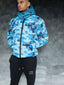 Donte Blue Camo Puffer Jacket