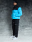 Bellezza Blue Puffer Jacket