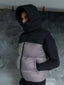 Fausta Grey Puffer Gillet