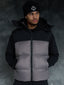 Fausta Grey Puffer Gillet