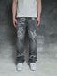 Jeans de campana gris claro Ettore