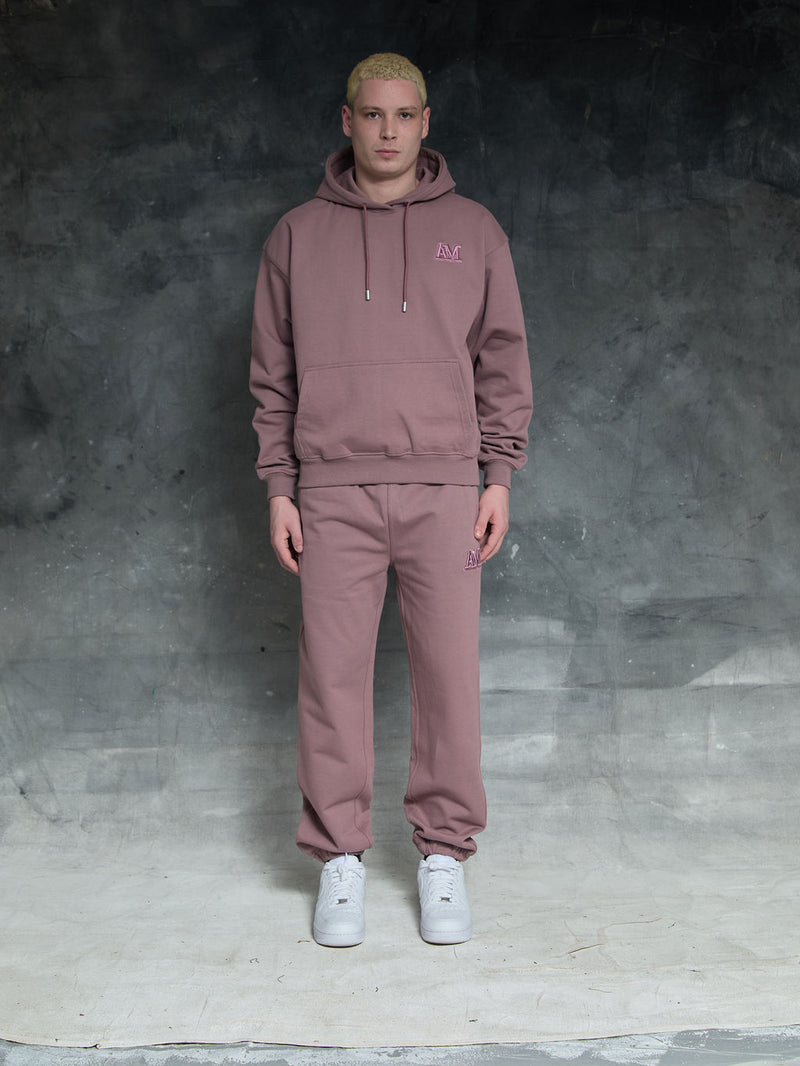 Joggers Astori Core Loopback Malva Oscuro