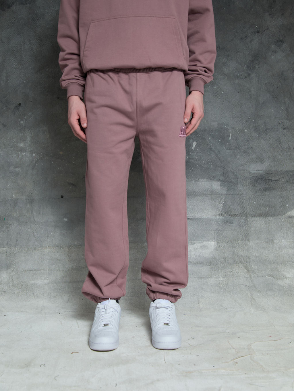 Joggers Astori Core Loopback Malva Oscuro