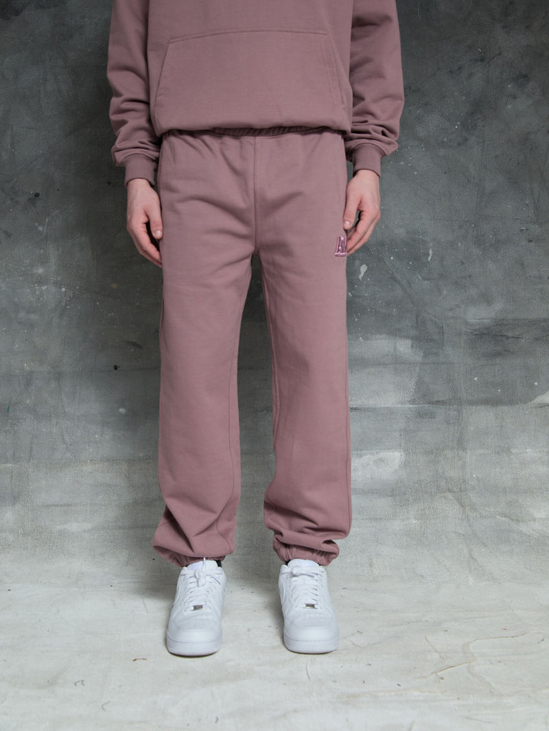 Joggers Astori Core Loopback Malva Oscuro