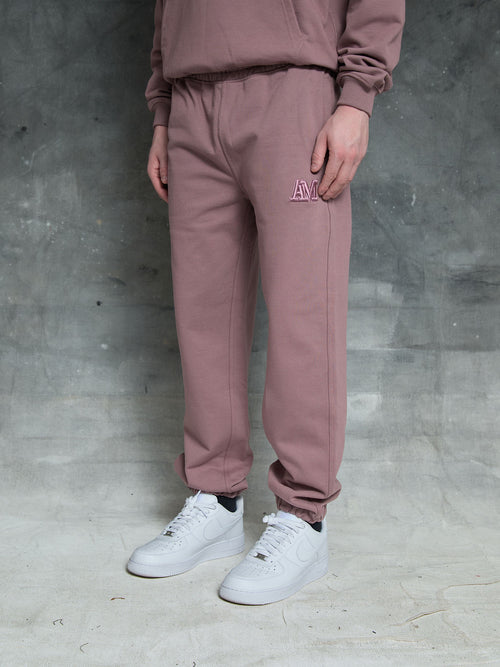 Joggers Astori Core Loopback Malva Oscuro
