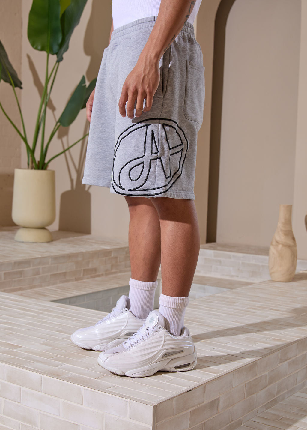 Pantalones Cortos Arves Gris