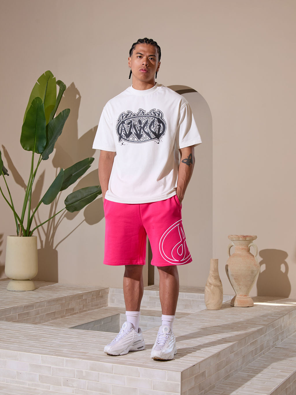 Arves Shorts Roze