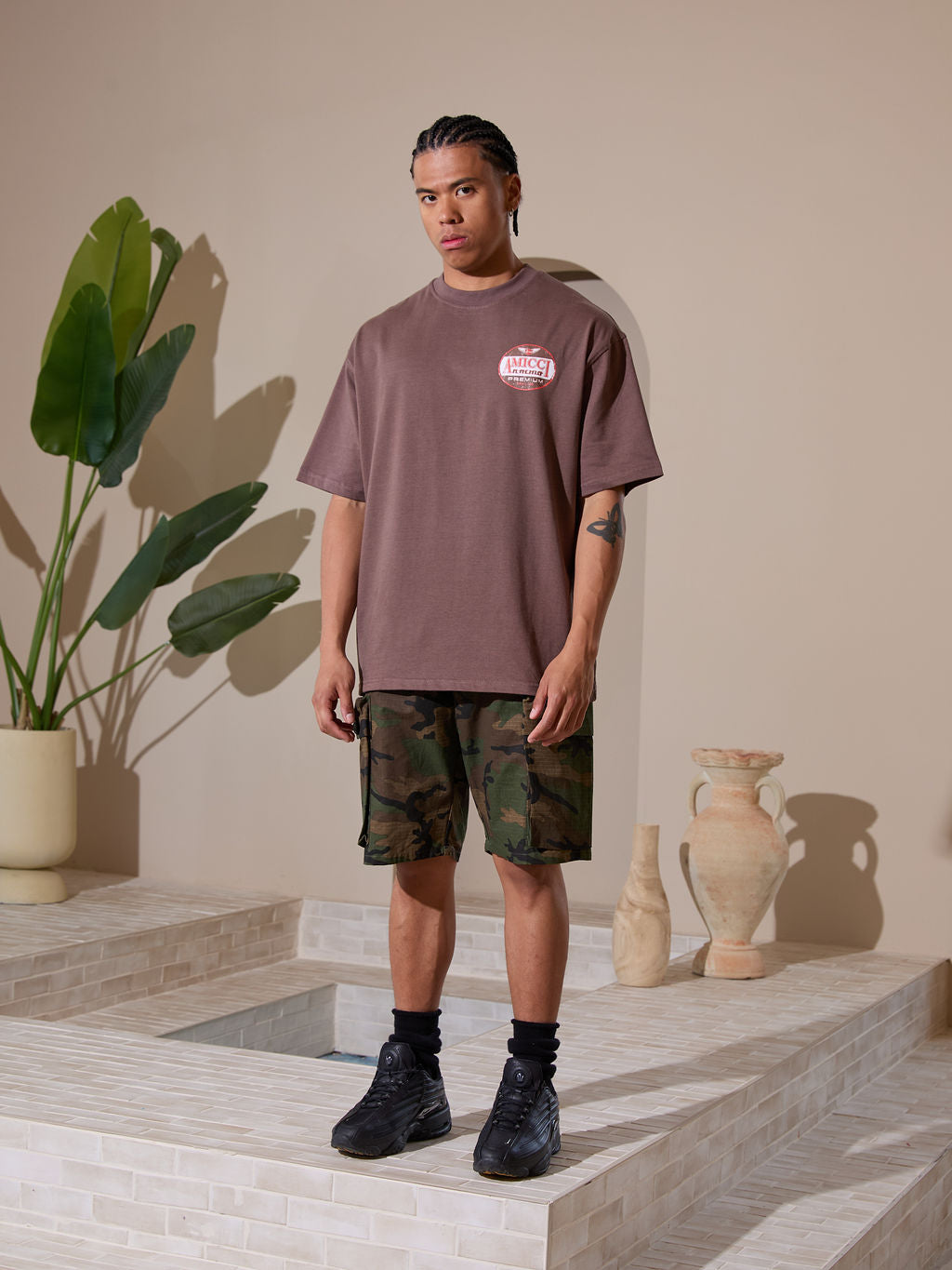 Pantalones cortos Tabor Cargo Camuflaje