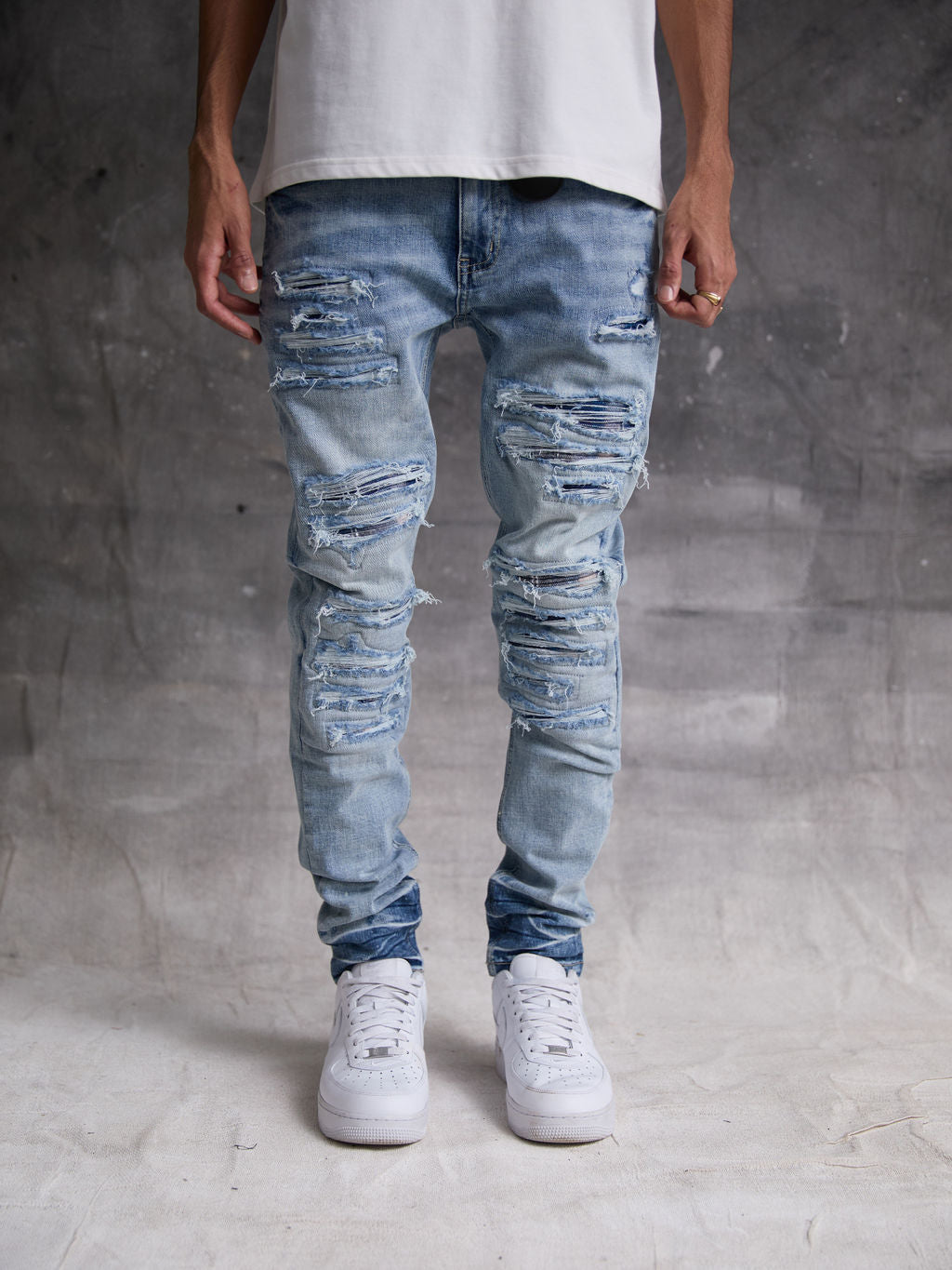 Belvedere Light Blue Jean