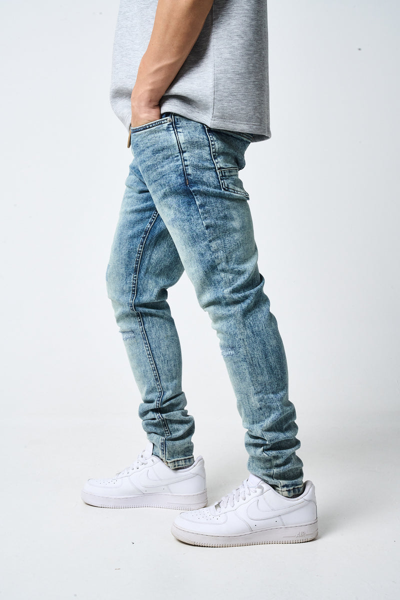 Orion Slim Jean Mid Blue