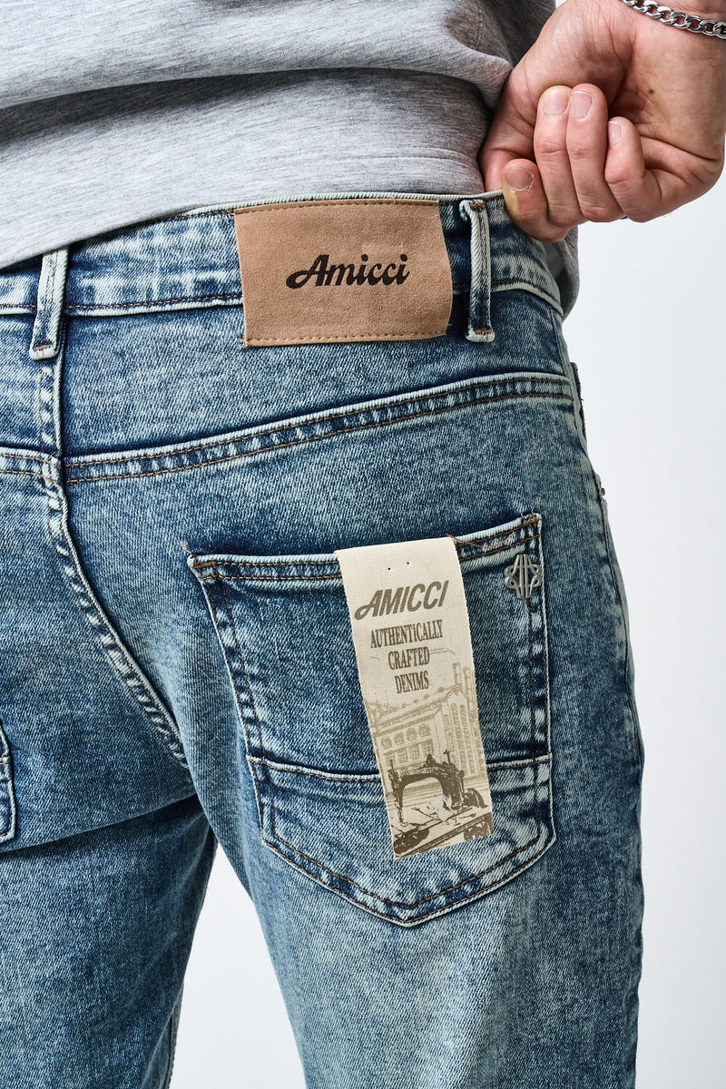 Orion Slim Jean Mid Blue