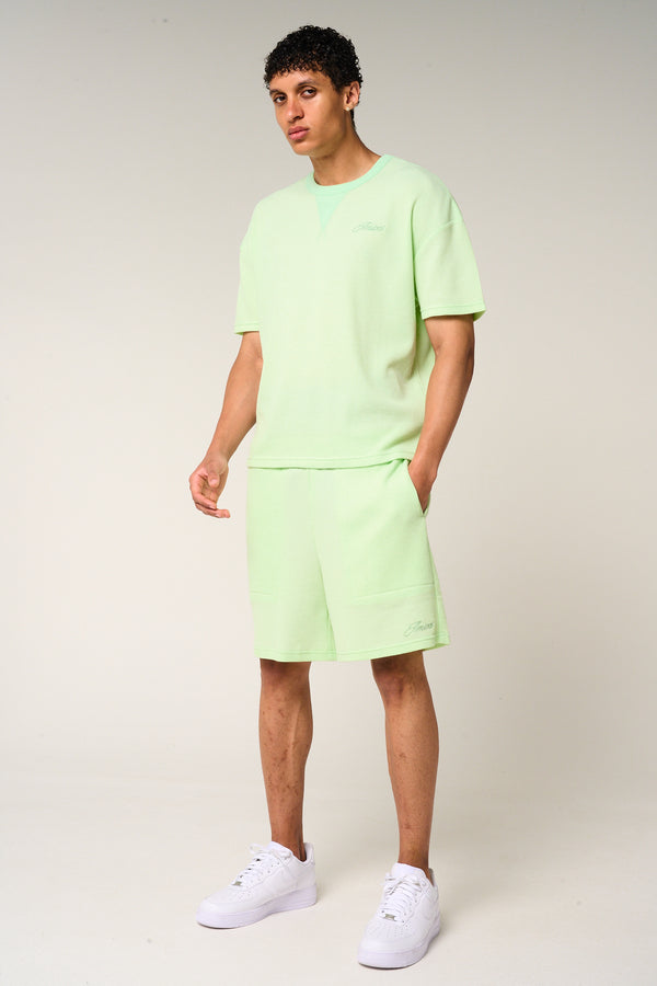 Tempest Waffle Knit T-Shirt Mint