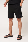 Cairo Waffle Knit Shorts Black
