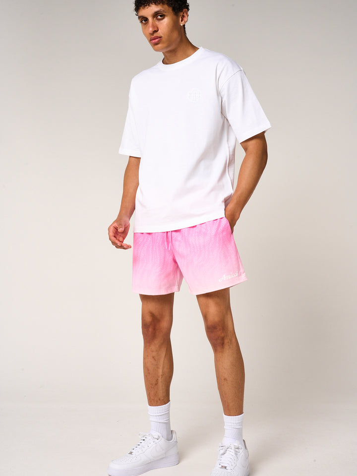 Luciano Mesh Swimshort Pink