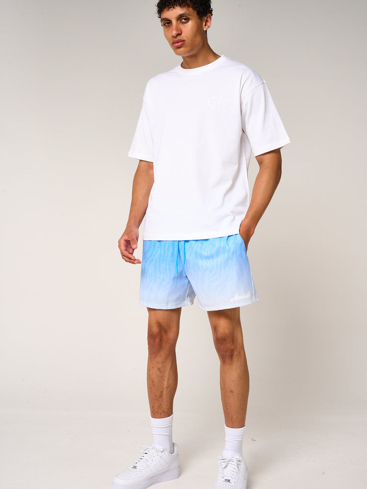 Luciano Mesh Swimshort Blue