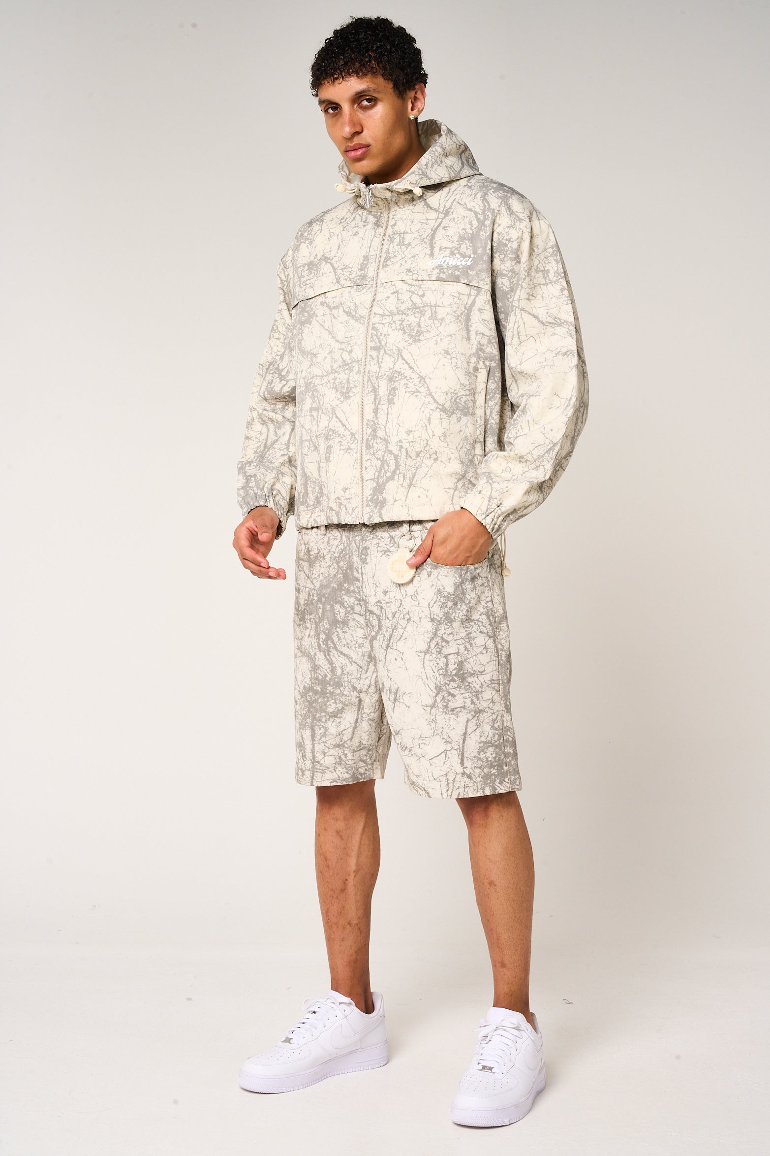 Orazio Camo Windbreaker