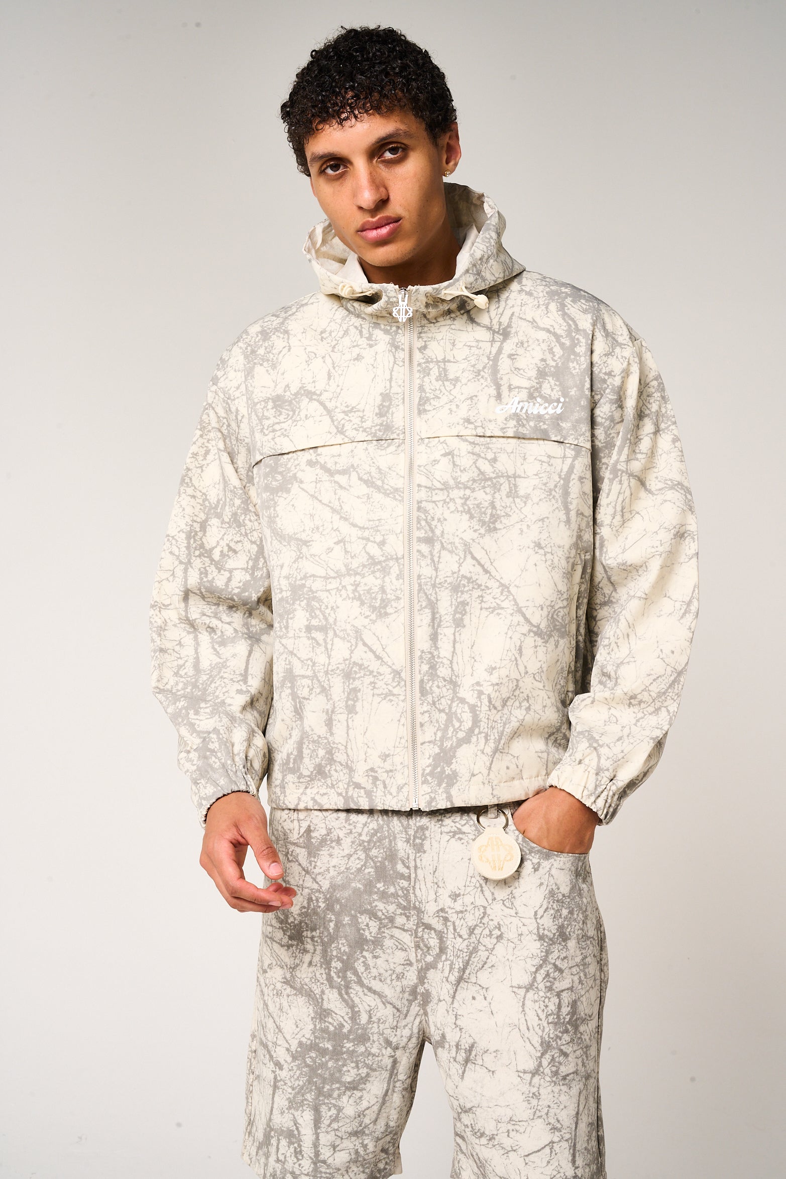 Orazio Camo Windbreaker