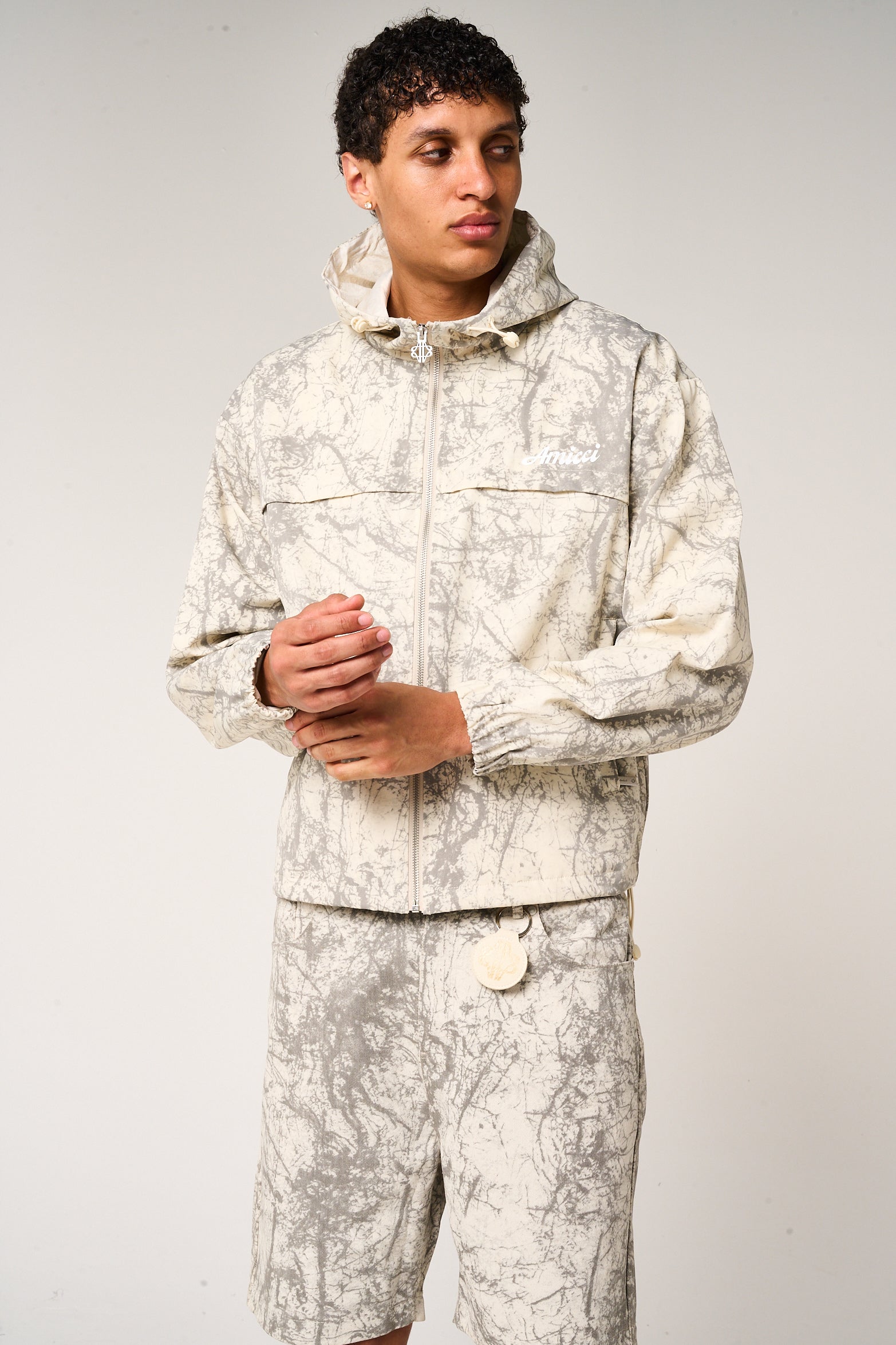 Orazio Camo Windbreaker