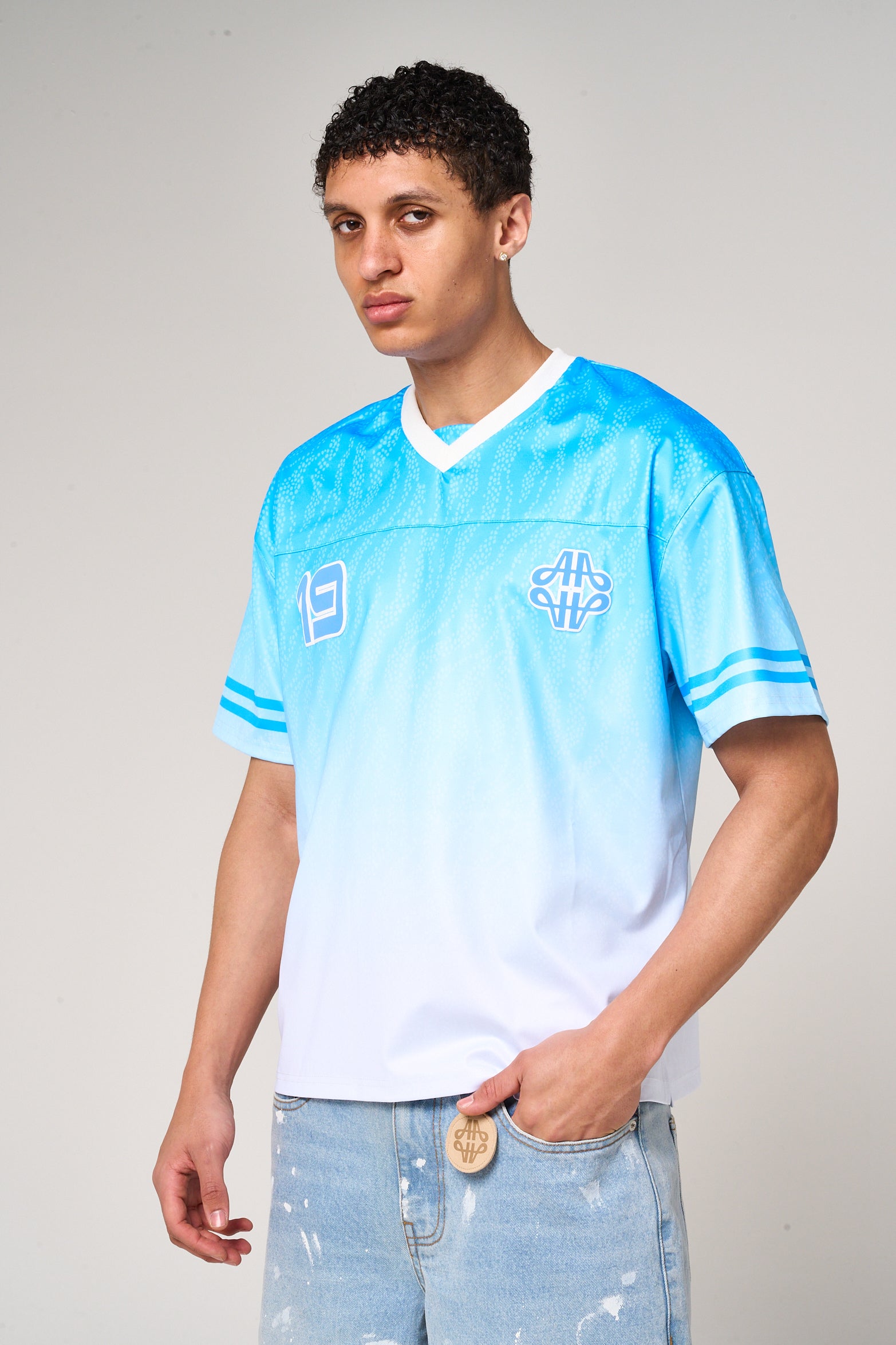 Benito Football Jersey Blue