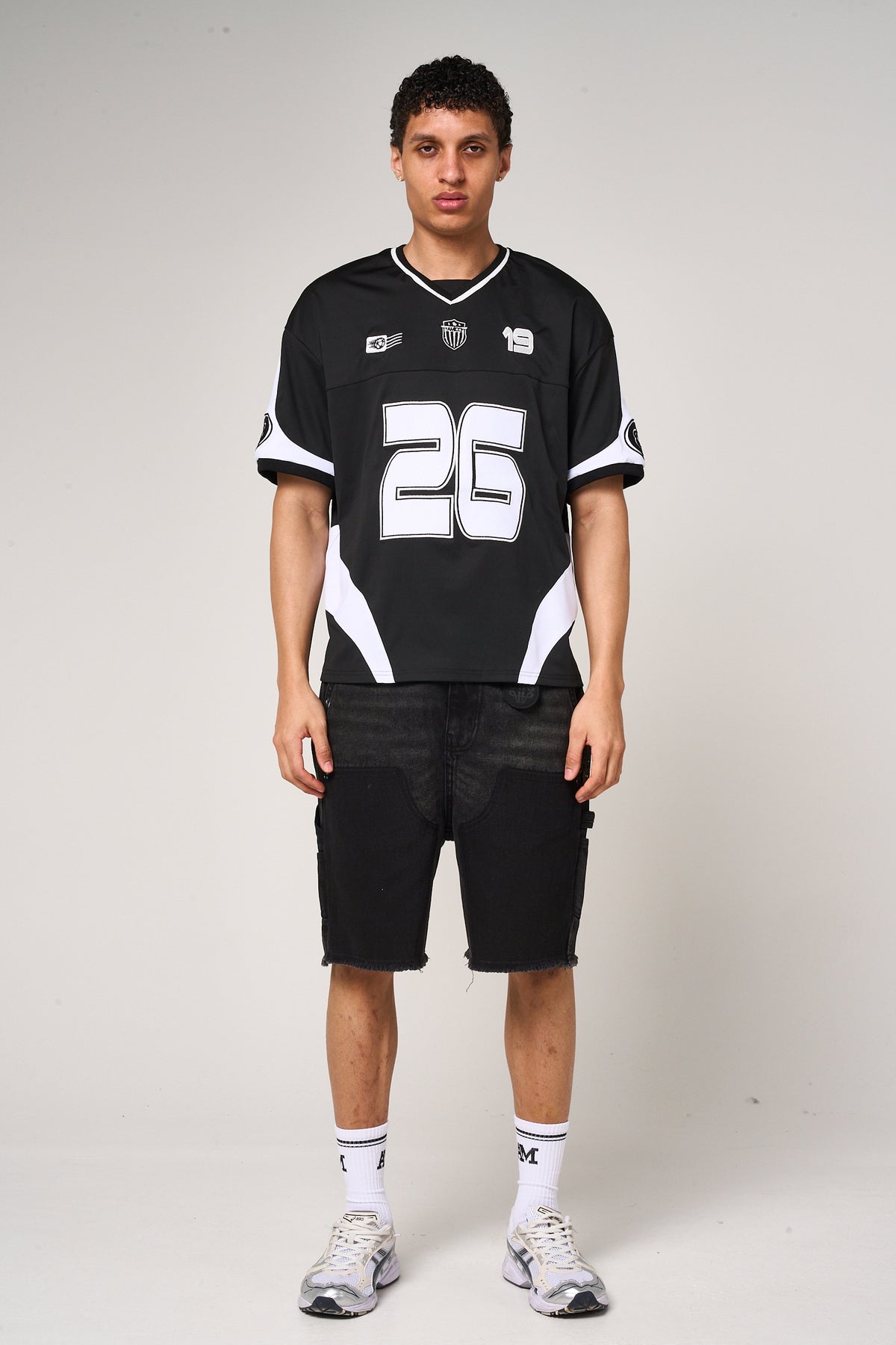 Allende Carpenter Denim Short Black