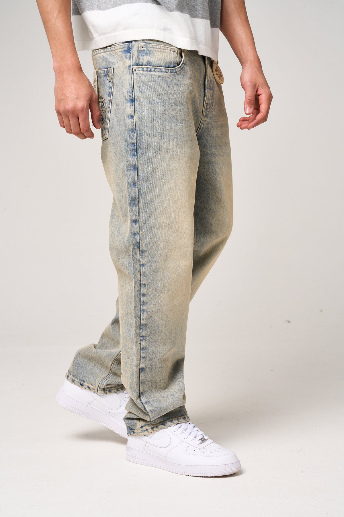 Lennox Lichtblauwe Rechte Jeans