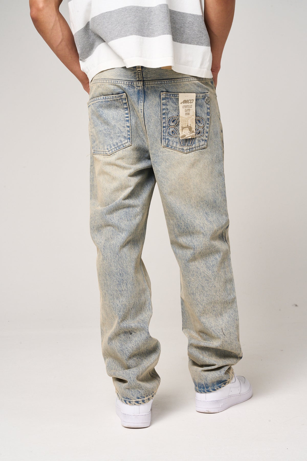 Lennox Lichtblauwe Rechte Jeans