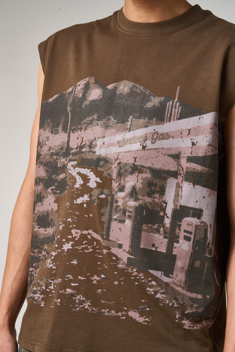 Junction Sleeveless Graphic T