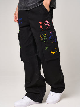 Colonel Cargo Pants Black