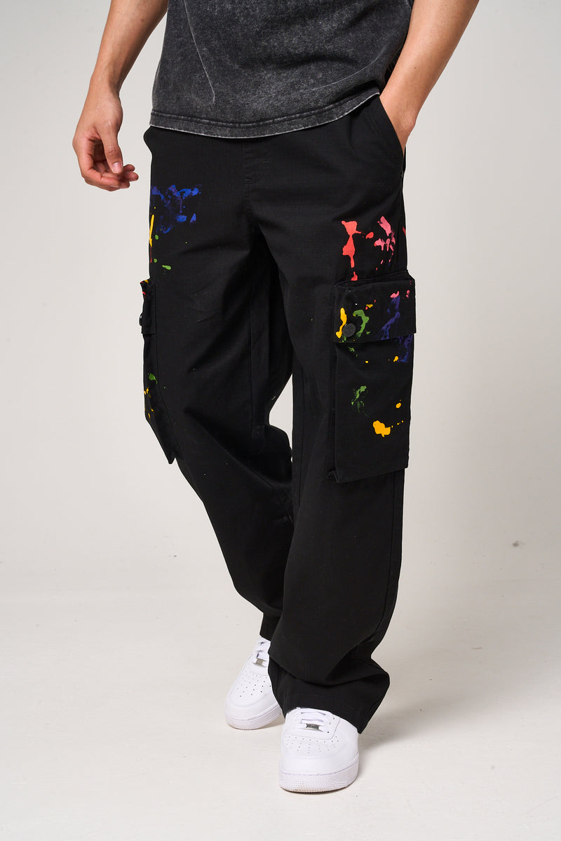 Colonel Cargo Pants Black