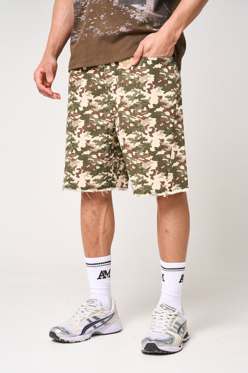 Guerrero Camo Denim Shorts