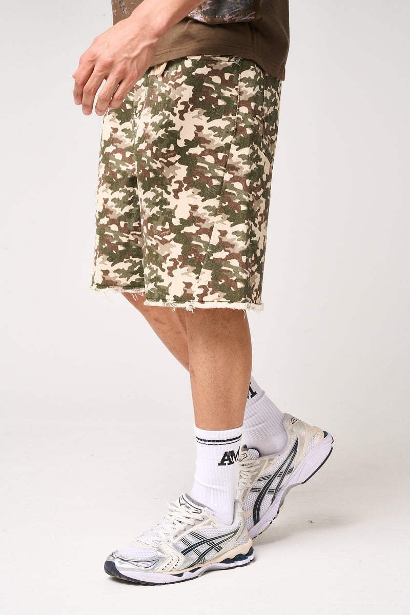 Guerrero Camo Denim Shorts