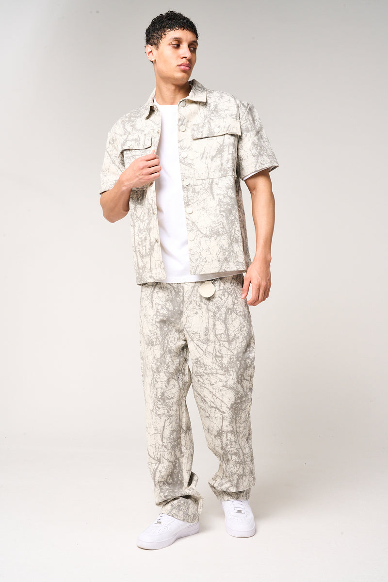 Orazio Beige Camo Pants
