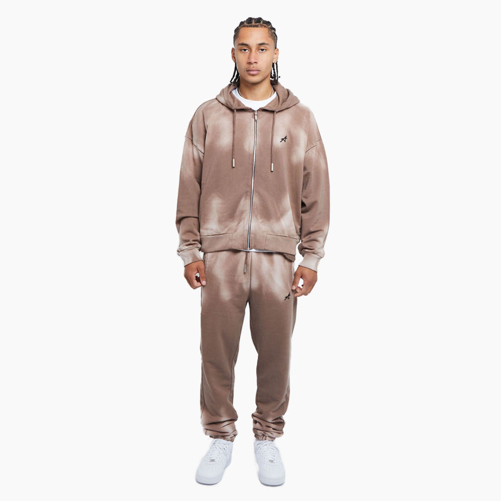 Levanto Washed Zip through Taupe